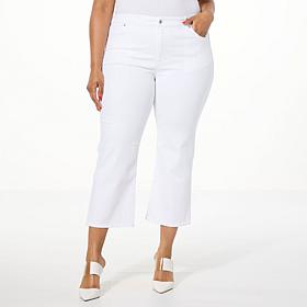 G by Giuliana Black Label Mid-Rise EcoChic Denim Kick Crop Jean