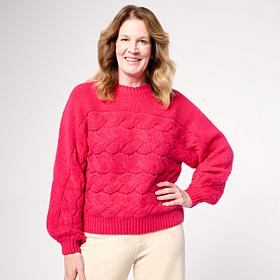 G by Giuliana Full Fashion Solid Sweater