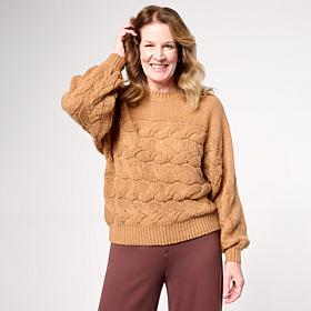 G by Giuliana Full Fashion Solid Sweater