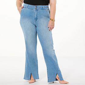 G by Giuliana G-Soft Denim Flare-Leg Jean