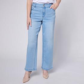 G by Giuliana G5 Stretch Denim Full-Leg Trouser