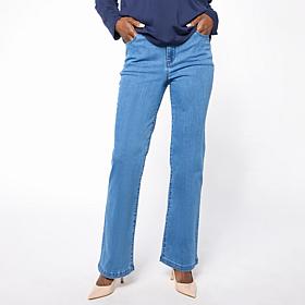 G by Giuliana G5 Stretch Denim Skinny Flared Leg Jean