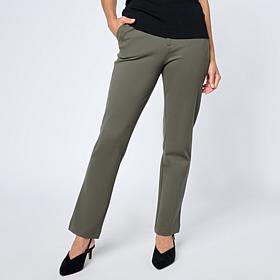 G by Giuliana Roma Knit Slim Leg Trouser Pant