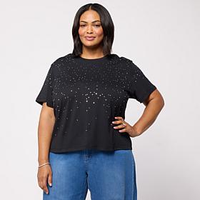 G by Giuliana Shirt with Rhinestones 