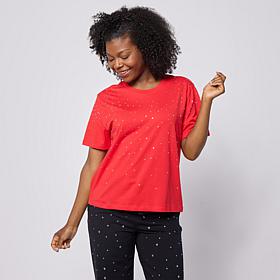G by Giuliana Shirt with Rhinestones 