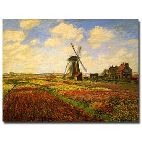 Giclee Print - Tulips in a Field