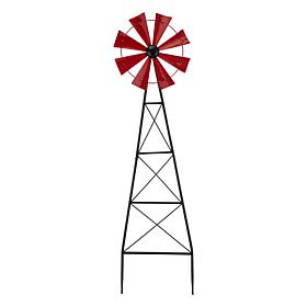 Glitzhome 44"H Metal Wind Spinner Yardstake