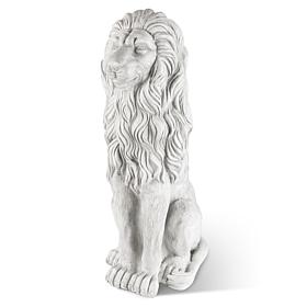 Glitzhome Oversized Regal Guardian Lion Statue 36.25" H