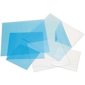 Grafix Craft Plastic Sheets 25-pack - .020" Clear
