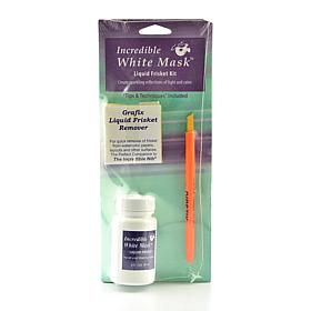 Grafix The Incredible White Mask Liquid Frisket Set 2 oz. Bottle