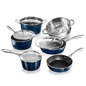 Granitestone 10-Piece Hammered Nonstick Cookware Set