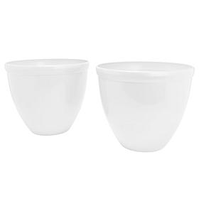 Greanbase 16" Pearlescent Planters - Set of 2 