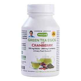 Green Tea & Cranberry - 180 Capsules