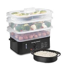 Hamilton Beach® 3-Tier Electric Food Steamer