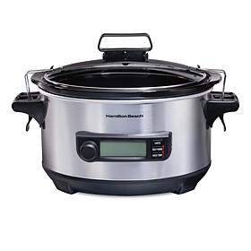 Hamilton Beach® Temp Tracker™ 6 Qt. Slow Cooker