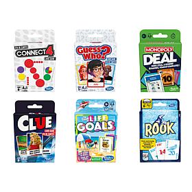 Hasbro 6 Card Game Bundle