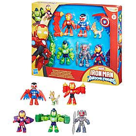 Hasbro Marvel Iron Man and His Awesome Friends Armored Up Avengers ...