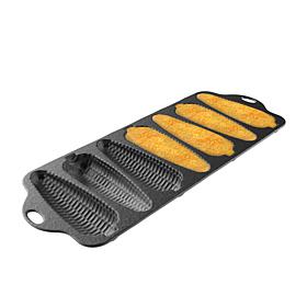 Hastings Home Cast Iron Cornbread Pan, Pre-Seasoned