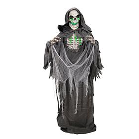 Haunted Hill Farm 5.5-Ft. Standing Stretching Reaper Animatronic