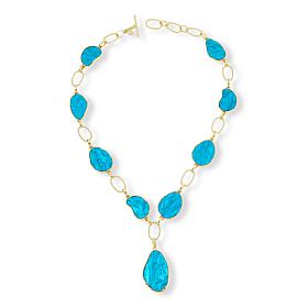 Heidi Daus Heidi Illustrated Pendant with Station Necklace