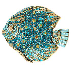 Heidi Daus Too Cool For School Crystal Fish Pin