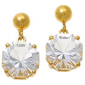 Herkimer Mines "Diamond" Quartz Faceted Drop Earrings