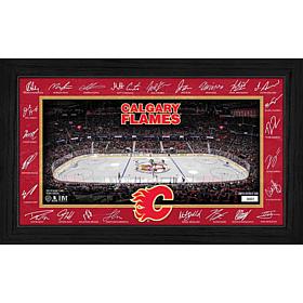 Highland Mint Calgary Flames 2025–26 Season Signature Rink Collectible