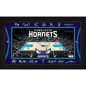 Highland Mint Charlotte Hornets Signature Court Print