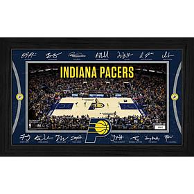 Highland Mint Indiana Pacers Signature Court Limited Edition Print