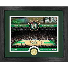 Highland Mint Limited Edition NBA Boston Celtics Court Photo Mint 