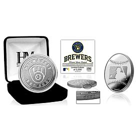 Highland Mint Officially Licensed MLB Silver Mint Coin - Milwaukee