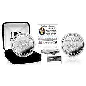 Highland Mint Space Shuttle Program Silver Coin