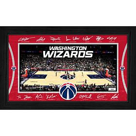 Highland Mint Washington Wizards Signature Court 12" x 20" Print