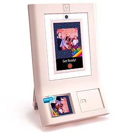 HP Sprocket Photobooth 3" x 4" Photo Printer with Touch Screen & More