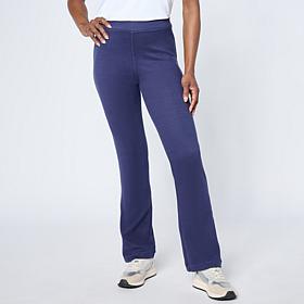 Hue Brushed Knit Pull-On Bootcut Pant