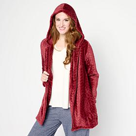 HUE Soft Sherpa Zip Jacket