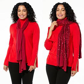 IMAN Global Chic 2-pack Scarf Wrap 