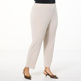 IMAN Global Chic Jersey Knit Slim-Leg Pull-On Pant