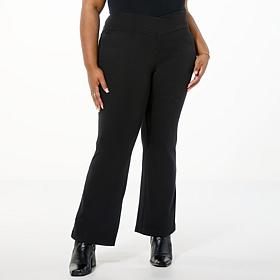 IMAN Global Chic Pull-On Bootcut Trouser Jean