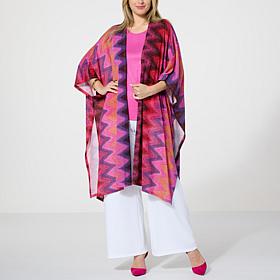 IMAN Global Chic Shimmering Glam Set: Topper & Foil Tank Duo