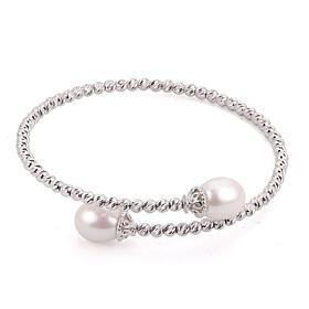 Imperial Pearls 8-9mm Cultured  Pearl Brilliance Bead Cuff