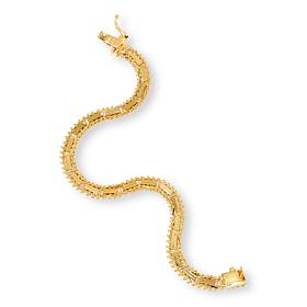 Imperial Silver Sterling Silver Diamond-Cut 1/4 Mirror Chain Bracelet