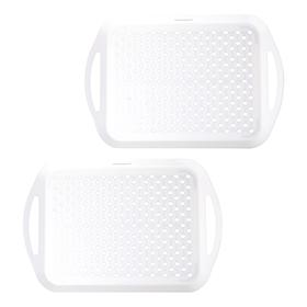 Improvements 2-pack Nonslip Serving Trays