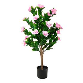 Improvements 3' Faux Hibiscus Tree