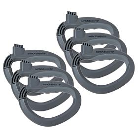 Improvements 6-pack Grocery Bag Clip Handle Carriers