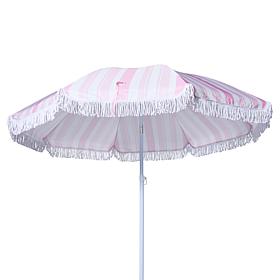 Improvements 6.5' Fringe Umbrella with Base