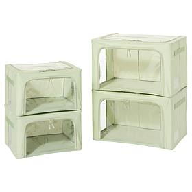 Improvements Collapsible Storage Bins - Set of 4