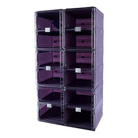 Improvements Collapsible Storage Cabinet with Doors