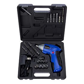 Improvements Cordless Drill with 44-piece Accessory Set & Storage Case