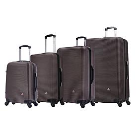 InUSA Royal 4-Piece Hardside Luggage Set with Spinner Wheels